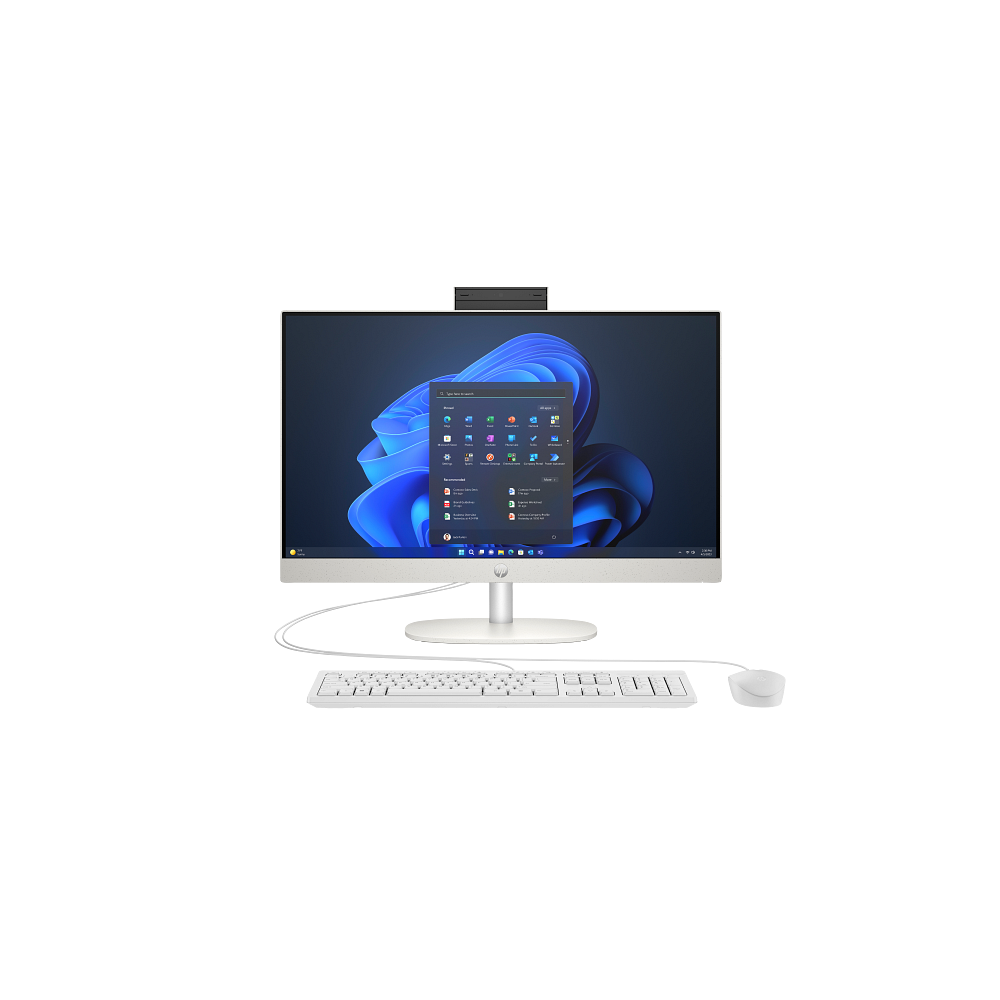 HP ProOne 240 G10 AIO Ultra 5-125U 23,8" FHD 8Go 512Go SSD FreeDOS Blanc 12M