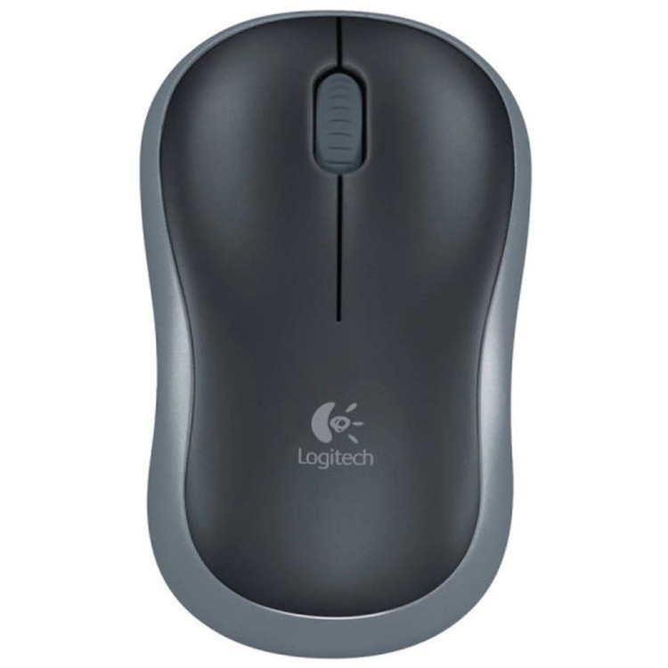 LOGITECH SOURIS M185 Wireless - SWIFT GREY - 2.4GHz
