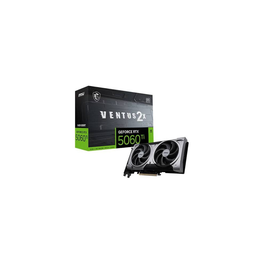 MSI Carte Graphique GeForce RTX 5060 8G SHADOW 2X OC Bulk