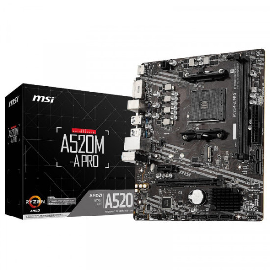 MSI Carte Mère A520M-A PRO