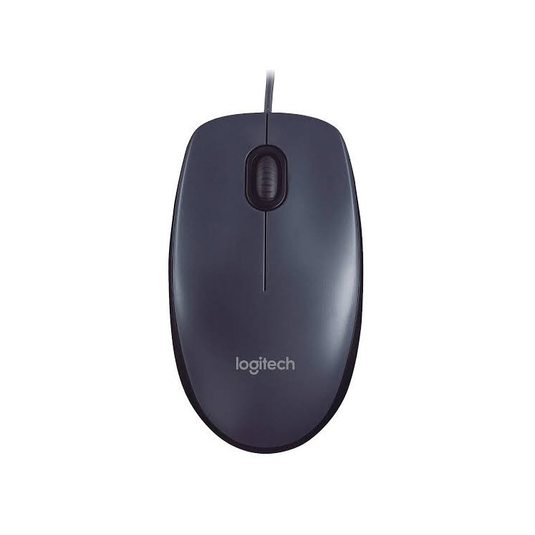 LOGITECH SOURIS M90 - GREY - USB